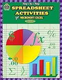 Step-by-Step Spreadsheet Activities for Excel(R) (Step-By-Step (Teacher Created Resources))