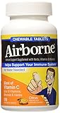Airborne Blast of Vitamin C - 116 Chewable Tablets - Citrus Flavored (Two Bottles each of 116 Chewable)