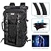 BuyAgain Travel Backpack, 3 in 1 Carry on Backpack 33L Waterproof Hiking Rucksack Traveling Camping Outdoor Backpack Travel Bag for Men Women