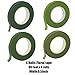 FIVEWARE Floral Arrangement Tools Kit with Green Floral Tapes, 26 Gauge Stem Wire, Wire Cutter and 22 Gauge Paddle Floral Wire for Bouquet Stem Wrap Florist Wedding Floral Supplies