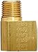 Eaton Weatherhead 3400X2 Brass CA360 Fitting, 90-Degree Elbow, 1/8