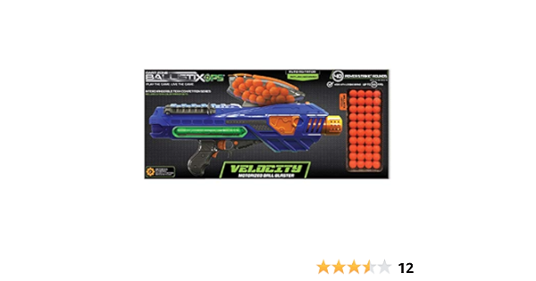 dart zone ballistix ops velocity motorized ball blaster