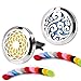 GoorDik Car Essential Oil Diffuser Vent Clip 2 Pack Stainless Steel Locket Car Vent Clip 22 Replacement Felt Pads and Essential Oil 10ML(Lavender)