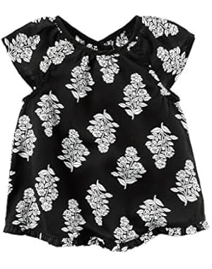 Baby Girls' Flowy Printed Shirt
