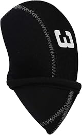 Craftsman Golf 11pc Neoprene Iron Headcover Set Black Large Number for All view 6