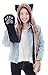Simplicity 3-in-1 Multi-Functional Animal Hat, Scarf, & Mitten Combo