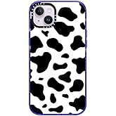CASETiFY Impact iPhone 14 Plus Case [4X Military Grade Drop Tested / 8.2ft Drop Protection] - Cow Print - Peri Purple