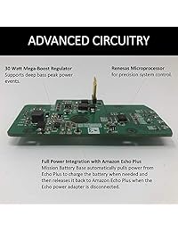Mission   Base de batería para  Echo Plus (2ª generación)