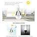 Solar Panel Bulb Light LED Powered Light, Pawaca E27 7W Portable Waterproof Emergency Light Bulb for Indoor Outdoor Garden Hiking Camping, White
