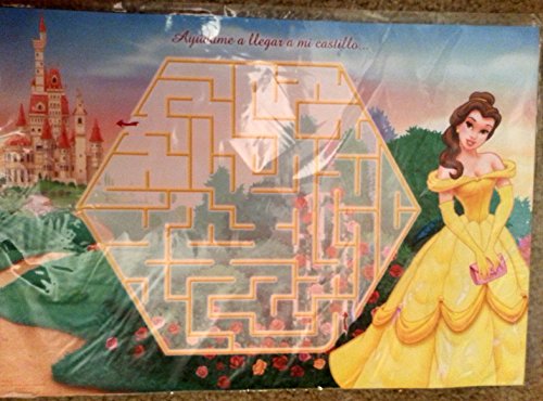 Belle Princess Party Placemats Table Decoration Favors Birthday Treats