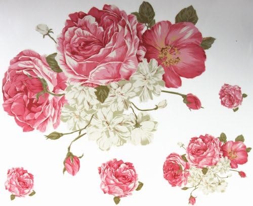 GGSELL GGSELL fashion latest design extra large tattoo for back pink flower temporary tattoo sticker