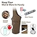 MoKo Yoga Mat Bag, Yoga Mat Tote Sling Carrier Lightweight Yoga Mat Carry Bag with Large Pocket & Zipper Pocket, Yoga Mat Holder for Women Men Fits Most Size Mats Reuseable Storage Bag – Khakithumb 1