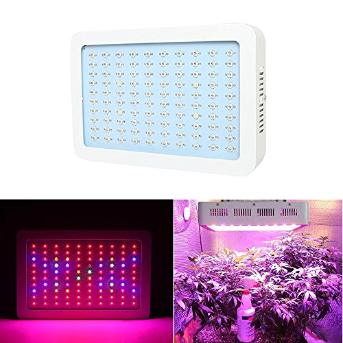 BEAMNOVA 300w LED Grow Light Plant Growing Bulbs Full Spectrum Lamp Panel Fixture for Greenhouse Indoor Hydroponic Flowering Lighting