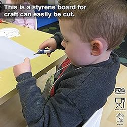 White Polystyrene Flexible Plastic Board