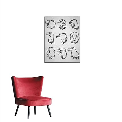 Amazoncom Longbuyer Wall Picture Decoration Hawk Falcon Or