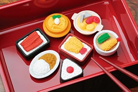 Amazon Co Jp イワコー おもしろ 消しゴム 食堂 ケシゴム 7個入り 文房具 オフィス用品