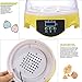 Egg Incubator Noeler Digital Incubators for Chicken Duck Goose Quail Birds Fertile Eggs for Hatching (7 Egg Incubator)