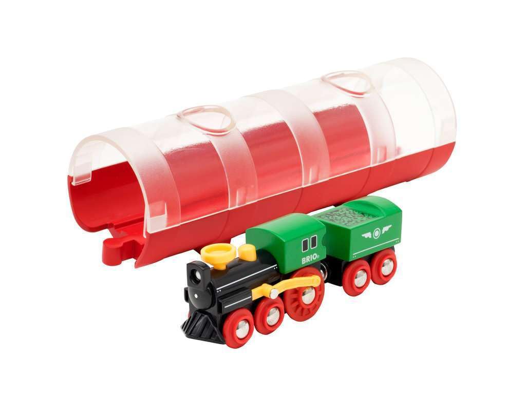 BRIO World Classic Steam Train Toy & Tunnel Kids Age 3 Years - Add On Railway Accessory