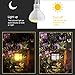 Govee Smart Light Bulb Dusk to Dawn, 10W (60W Equivalent) 800lm Warm White Light Sensor LED Light Bulb, 2700K BR30 E27 Automatic Turn On/Off, Indoor/Outdoor for Garage Hallway Garden Courtyard 2 Pack