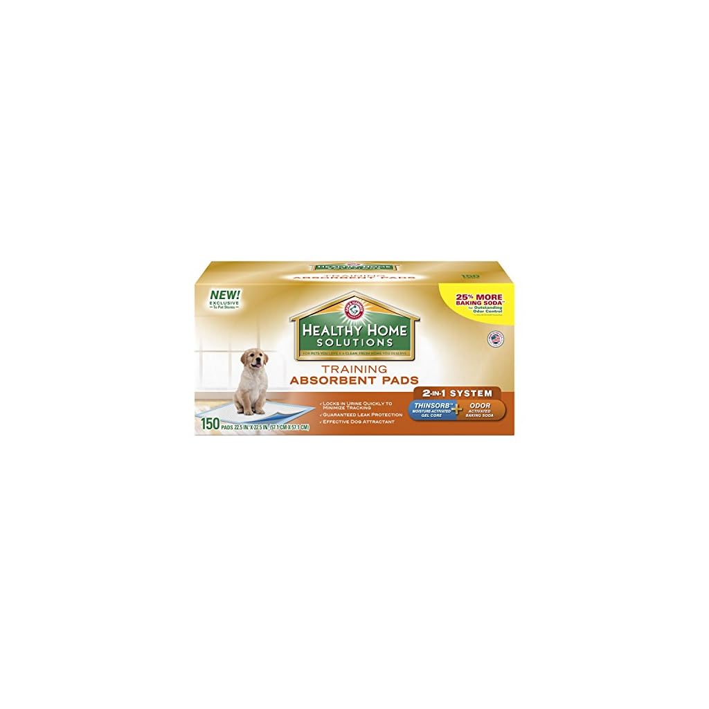 Arm & Hammer Pet Training and Puppy Pads 22.5inch by 22.5inch