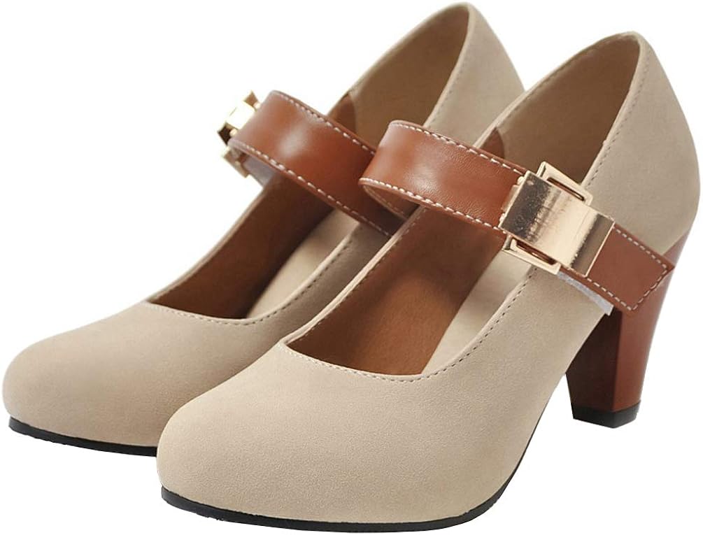 womens chunky mary jane shoes