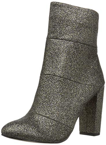 BCBGeneration Women's Coral Bootie Ankle Boot, Black/Gold, 10 M US