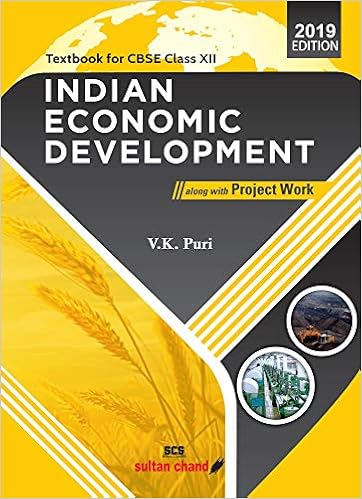 Indian Economic Development Textbook For Cbse Class 12 V K Puri Amazon In Books