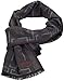 Mio Marino Cashmere Feel Winter Scarf, 100% Soft Cotton Cozy and Itch Free Scarves