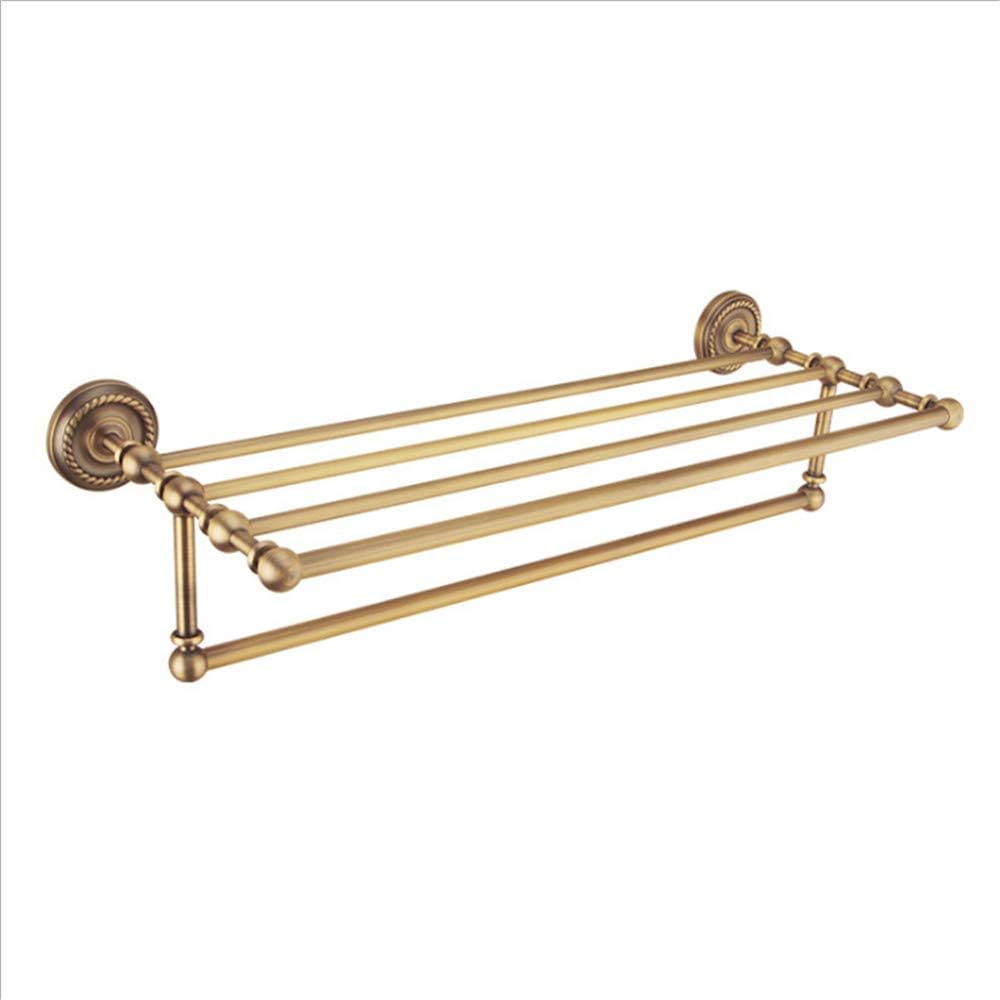 ChenHui Estante de Toalla de latón, baño, Soporte de Pared ...