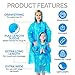 Dryzle Rain Ponchos for Kids and Adults - 12 Raincoat Poncho for Children, Women and Men with Drawstring Hood, Lightweight Disposable Emergency Rain Gear