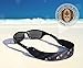 Playa Vida Tortuga Straps FLOATZ 2 Pack, Java Black Ltd Edition, Adjustable, Neoprene Floating Sunglass Straps and Eyeglass Holder – Fits Small & Oversized Glasses to securely retain on Head/Neck