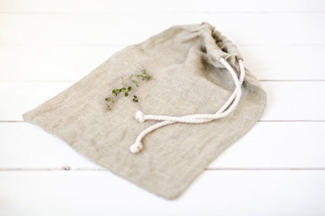 100 Natural Linen Bread Bags Cloth Bag Storage for Artisan Bread