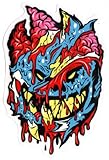 Spitfire Wheels - Brainy Zombie Skateboard Sticker - Monster Horror Scary New