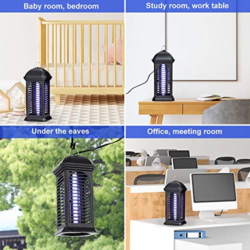 Shinoske Electric Mosquito Bug Zappers Zapper, Powerful Insect Killer, Mosquito Lamp Trap, Use