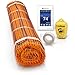 SunTouch TapeMat Electric Under Floor Heating Kit with Command Touch Programmable Thermostat 120V, 2.0' x 17.5' (35 Sq. Ft.), Orange