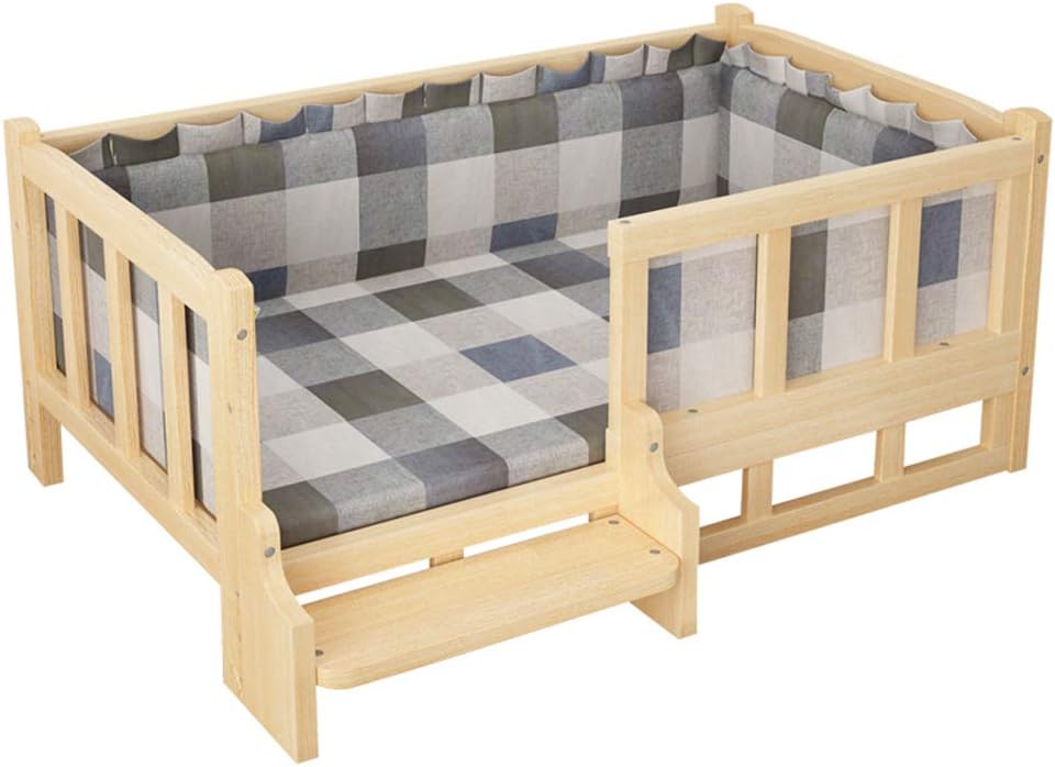 elevated dog bed with sides