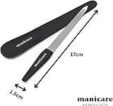 Manicare Sapphire Nail File Double Sided Coarse Fine Grit Natural Artificial view 3