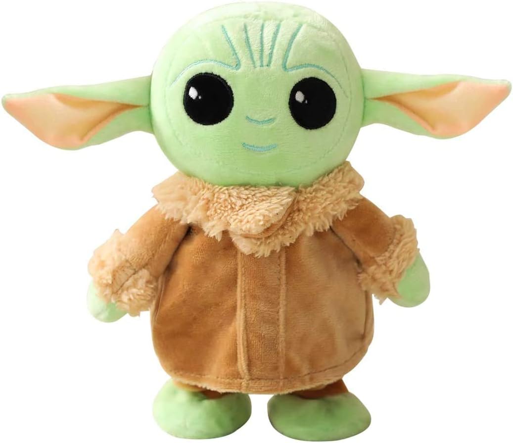 Lifattitude Baby Yoda Plush Baby Yoda Stuffed Animal Mandalorian The Child Walking And Talking Baby Yoda Plush Toy 8 3 Inch Amazon Co Uk Kitchen Home