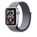 AdMaster Compatible for Apple Watch Band 42mm 44mm, Soft Nylon Sport Loop Replacement Wristband Compatible iWatch Apple Watch Series 4/3/2/1 Midnight Blue