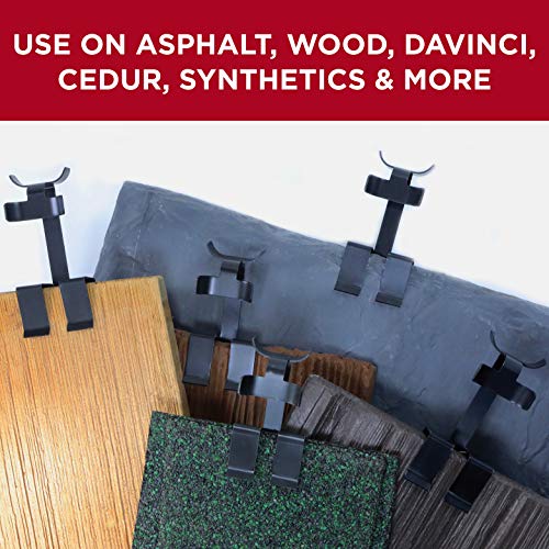 Grip Clip Roof Clips for Installing Heat Tape, Prevents Ice Dam Damage