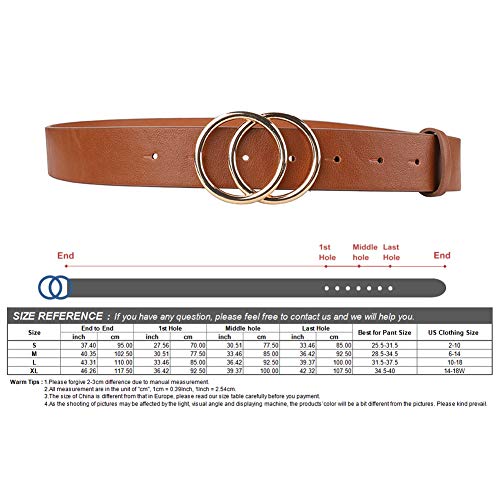 1 Earnda+Womens+Leather+Fashion+Waist