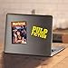 Pulp Fiction Movie Poster Uma Thurman T Shirt & Exclusive Stickers (X-Large) Black