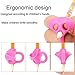 Pencil Grips,YuBoBo Finger Grip 2018 Generation New Mechanical Pencil Grip Elephant Shape For Kids Preschoolers Children Adults Special Needs for Left or Right Hand (6PCS)