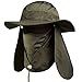 DDYOUTDOOR™ 07-281 Fashion Summer Outdoor Sun Protection Fishing Cap Neck Face Flap Hat Wide Brim