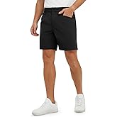 TBMPOY Men's Golf Shorts 7" Stretch Dress Casual Elastic Waist Short Quick Dry Lightweight Hiking Shorts with 4 Pockets
