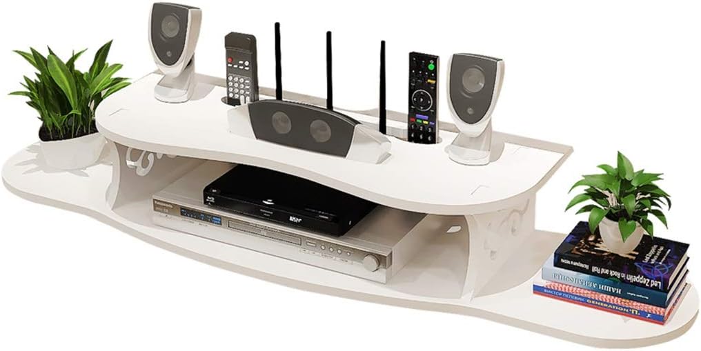 Floating Shelf Wall TV Storage Shelf for Tv Components, Wall