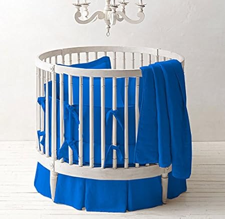 bassinet bedding set bumper and skirt