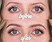 Turelifes Tattoo Eyebrow Pen with Four Tips Long-lasting Waterproof Brow Gel for Eyes Makeup (BLONDE)