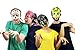 Glow In The Dark Skull Masks (8 Masks)