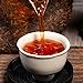 Runtu Tea Test Black Tea Red Tea Yunnan Tea Puerh Tea Shou Puerh Tea Fermented Puer Tea Cake 12.39 OZ Menghai
